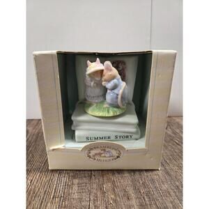 Brambly Hedge Summer Story Anniversary Waltz Music Box Jill Barklem NEW IN BOX